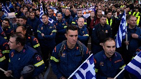 Protest u uniformama 